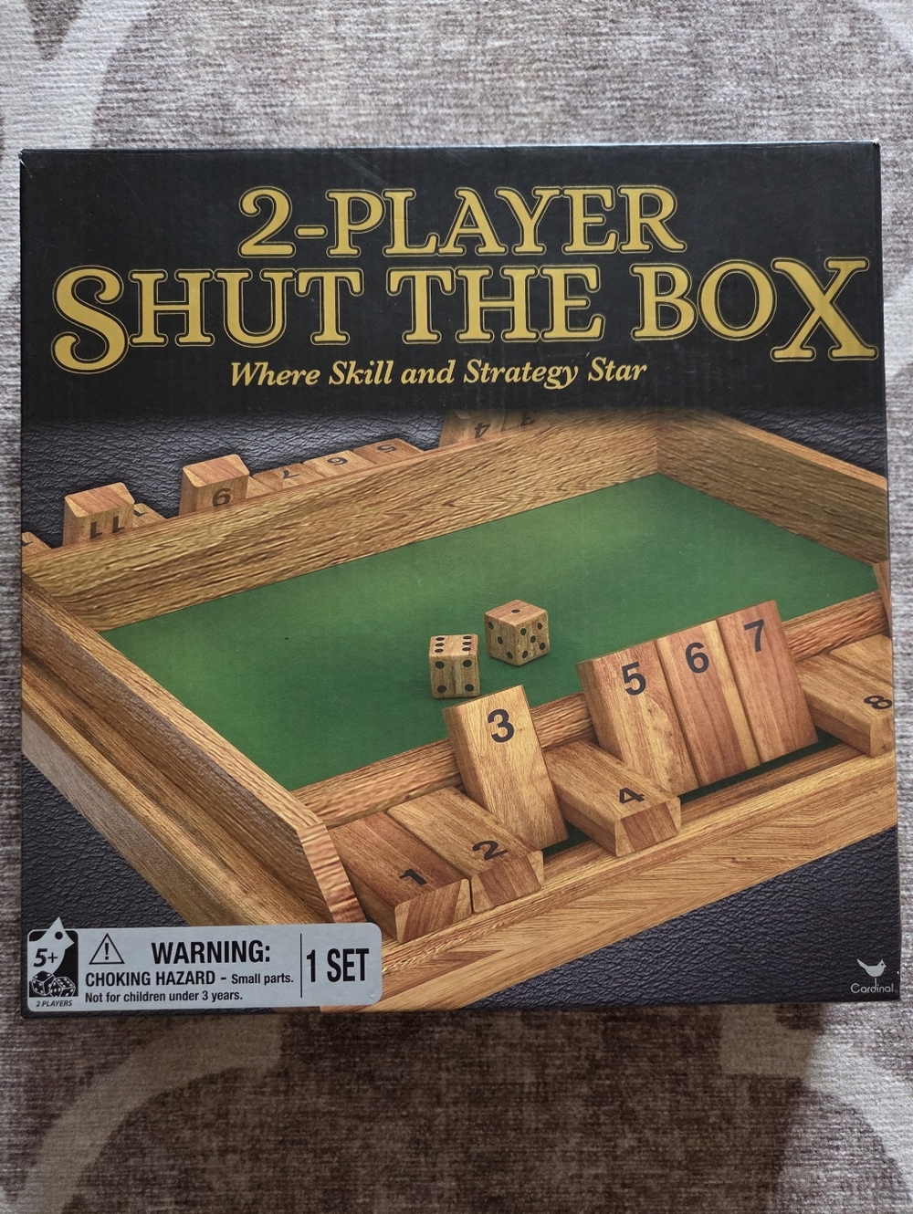 2-Player Shut The Box Game